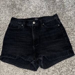 Black BDG jean shorts